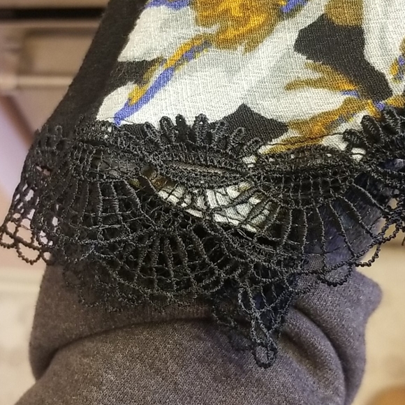 NWOT FREE PEOPLE floral tunic/mini dress - Picture 9 of 12